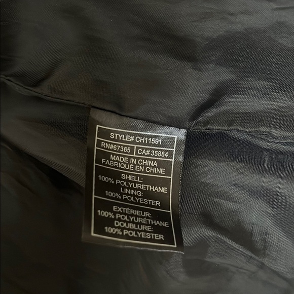 Cupcakes & Cashmere Faux Leather Moto Vest - Picture 6 of 7